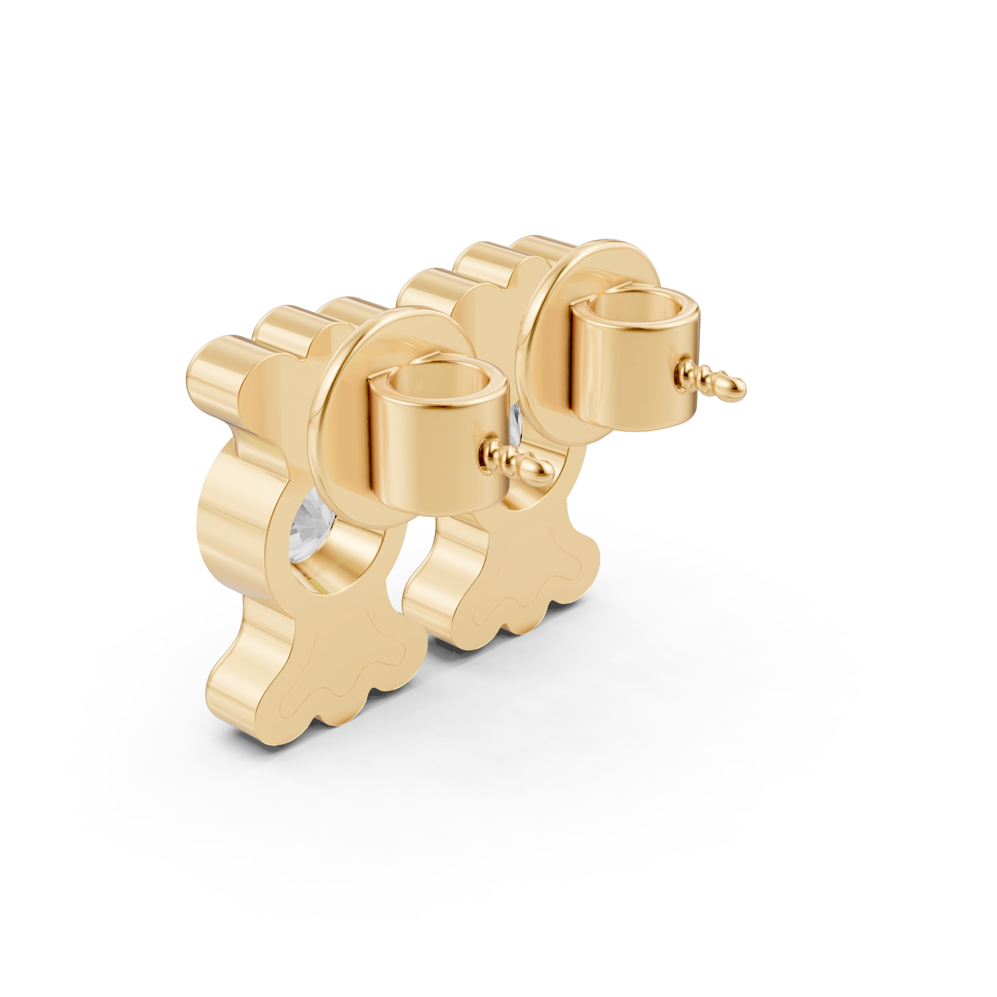 Candy Pop Diamond Studs