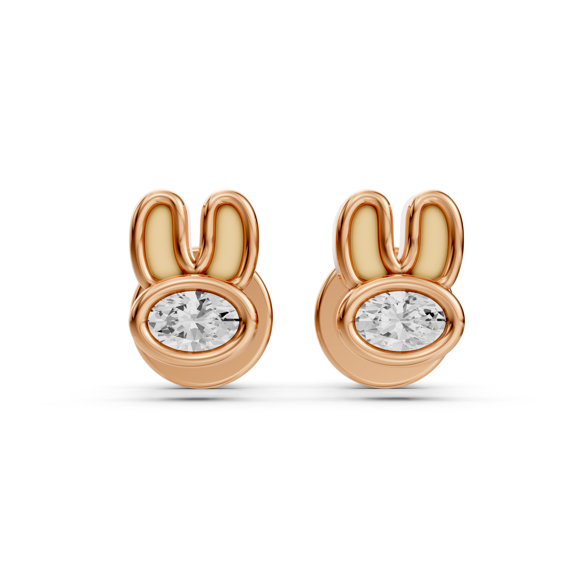 Bunny Spark Diamond Studs