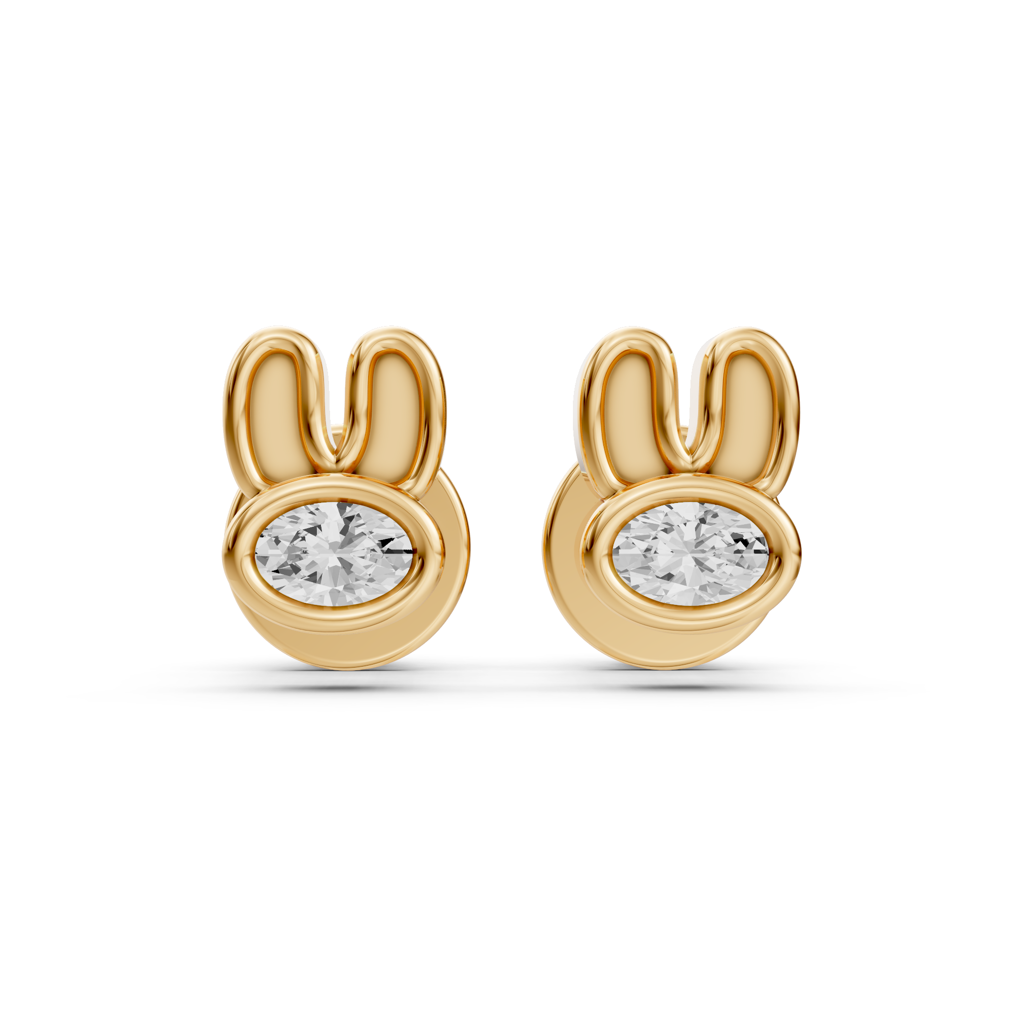 Bunny Spark Diamond Studs