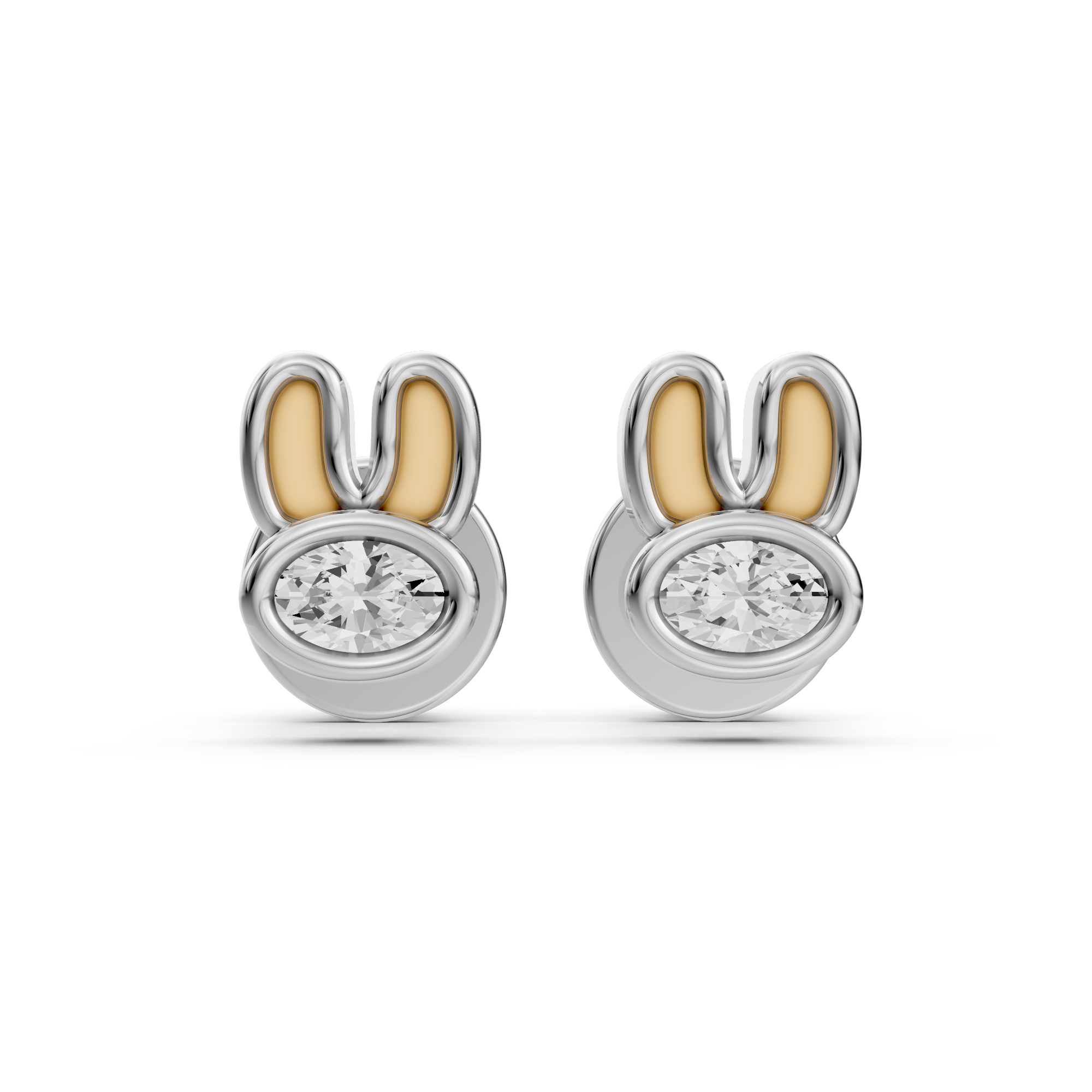 Bunny Spark Diamond Studs