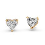 Amour Heart Diamond Studs