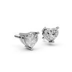 Amour Heart Diamond Studs